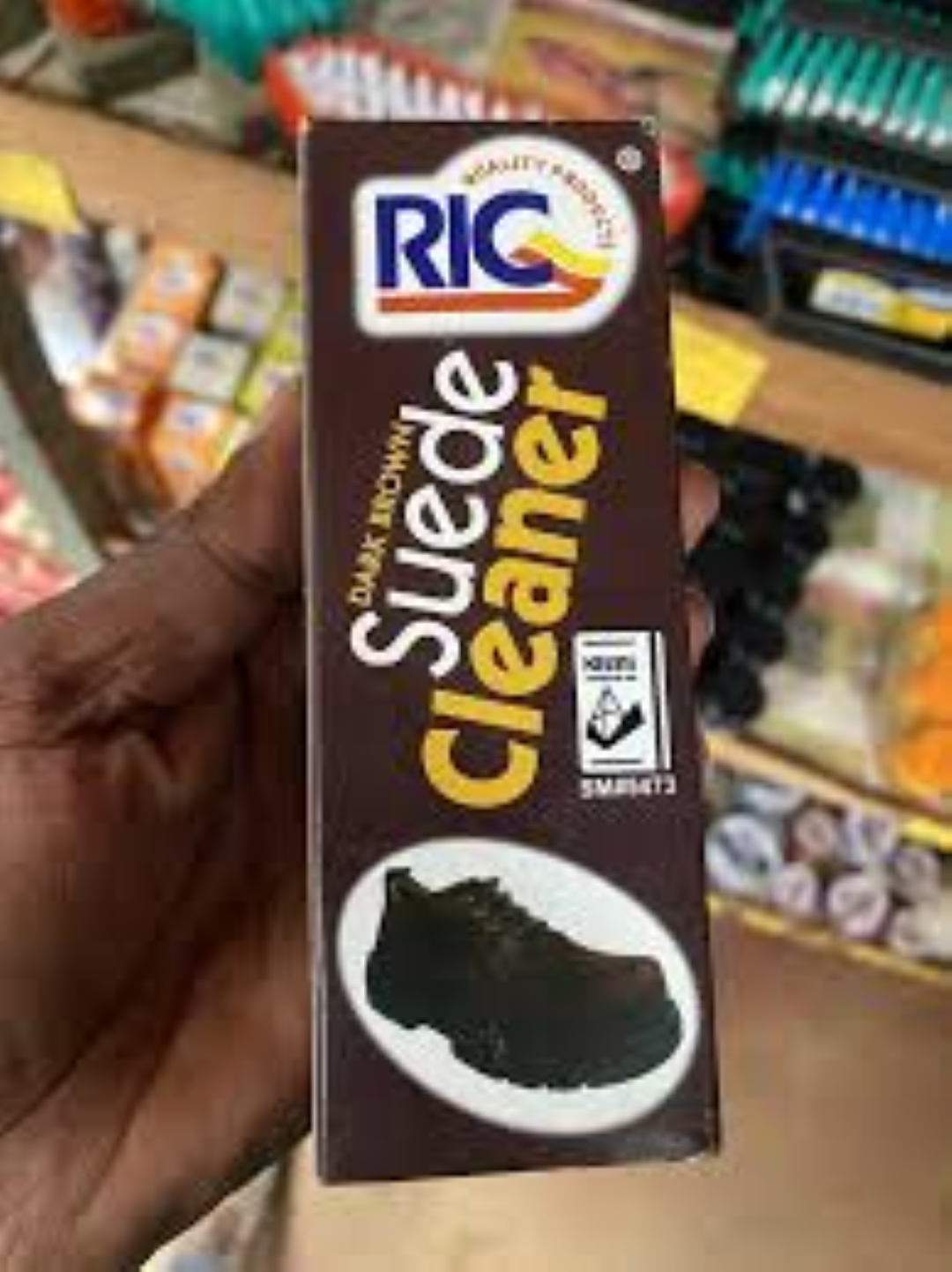 RIC DARK BROWN SUEDE CLEANER 100ML